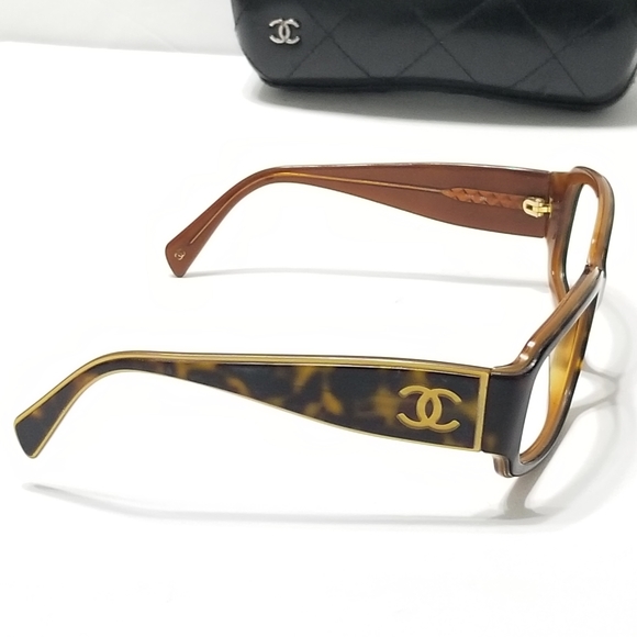 Gorgeous Authentic Chanel CC Bold statement Eyeglasses Frames - Picture 6 of 16